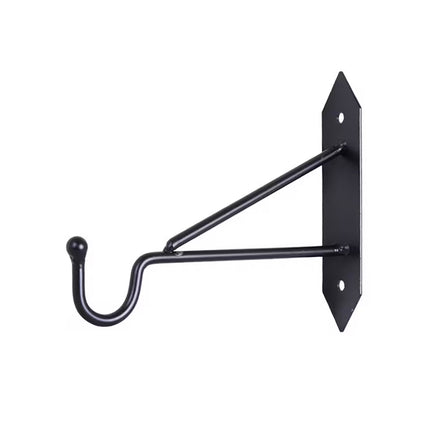Väggkrok i svart metall