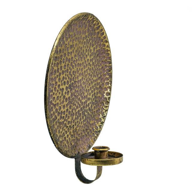 Väggljusstake hamrad metall