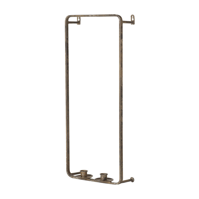 Väggljusstake för två ljus